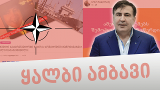 Disinformation:  Saakashvili was Brought Back to Georgia by NATO Warship