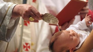 From March 2016, the baptism of children will be prohibited in member states of the European Union